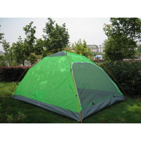 Double Layer Double Door Open Aluminium Pole Tent Taped Anti Heavy Rain UD16034